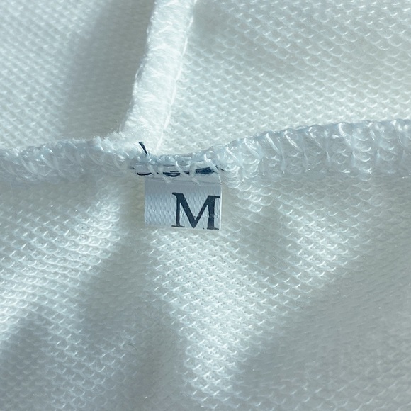 Shein white hoodie with rose symbol - Picture 7 of 8